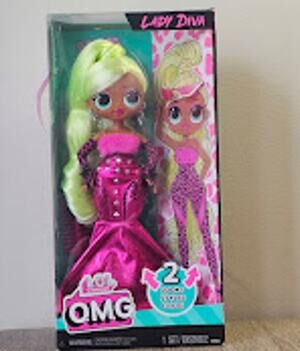 LOL Surprise OMG Lady Diva Fashion Doll with Fashions and Accessories NWT
